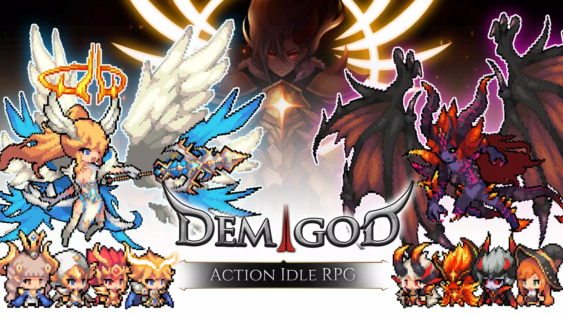 Взлом Demigod Idle: Rise of a legend APK Мод скачать на android