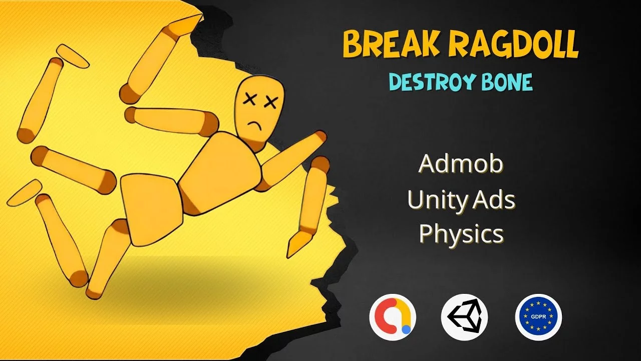 Взлом Break Ragdoll: Destroy Bones APK Мод скачать на android